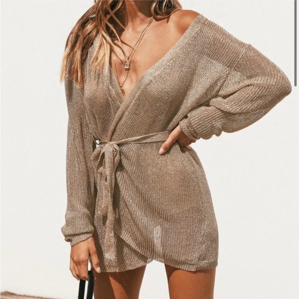 Take Me to Rio mini wrap dress